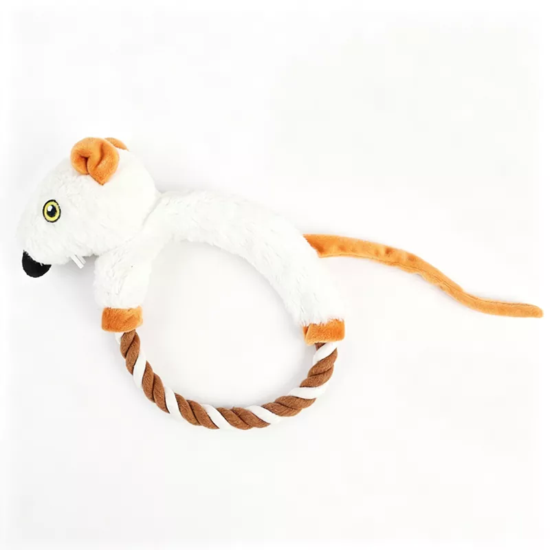 Mures conformatus circa Dog Toy Cum Funem Mures conformatus circa Dog Toy Cum Funem